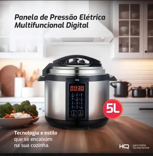 Panela de Pressão Elétrica Multifuncional Digital