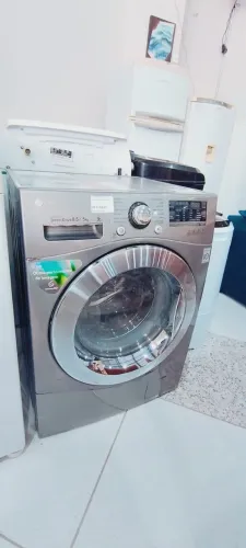 Máquina L.G Lava e Seca inox Inverter