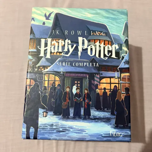 Livro Box Harry Potter De J. K. Rowling Coleção Série Completa 7 Livros Editora Rocco