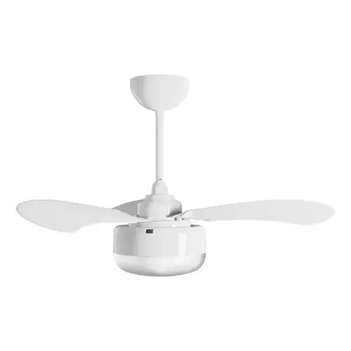 Ventilador teto Ventisol Petit Inverter Branco controle novo na caixa nota fiscal 