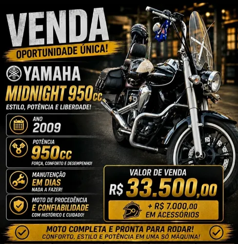 Midnight 950 Yamaha
