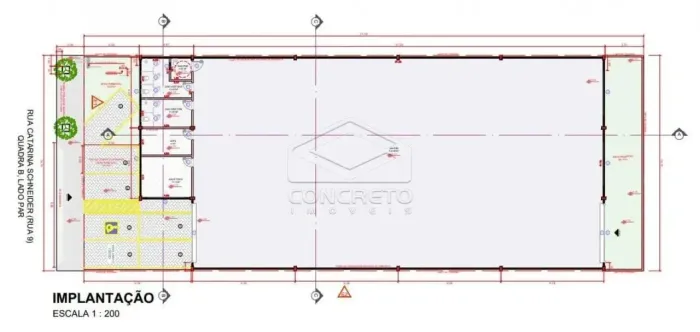 GALPÃO INDUSTRIAL COM 794M² - LEB