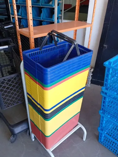 CESTA DE COMPRAS E CESTO P LOJA * 