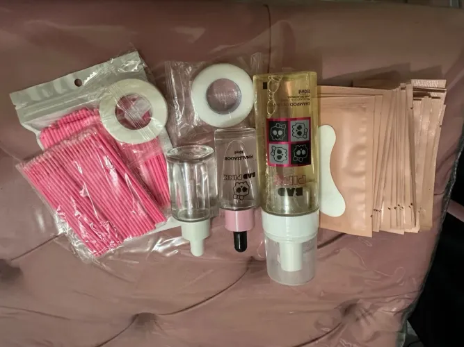 Kit de cílios bad pink