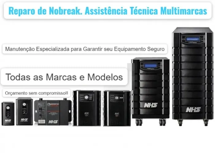 Conserto de Nobreak. Assistência Técnica
