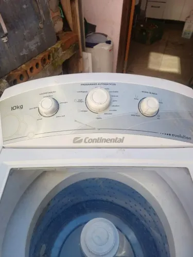 Lavadora de roupa continental 10kg Branca