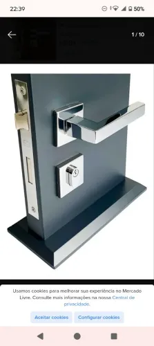Fechadura para pado para quarto são duas 