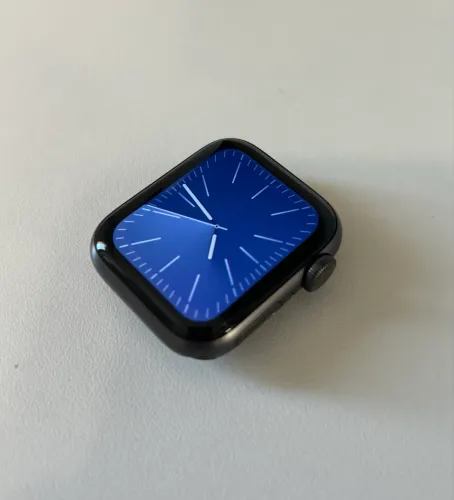 Relogio Apple Watch Series 5 GPS, Space Gray, Bateria 100%, Nunca usado