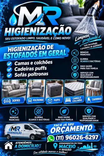Higienização de estofados