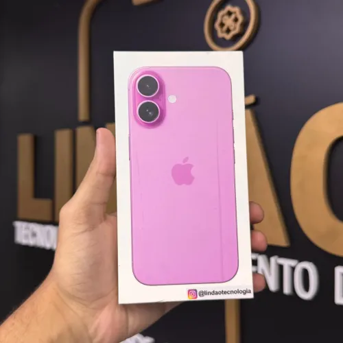 LOJA FÍSICA. IPHONE 16 128GB | TODAS AS CORES | NOVOS LACRADOS 1 ANO GARANTIA! | RETIRE JA