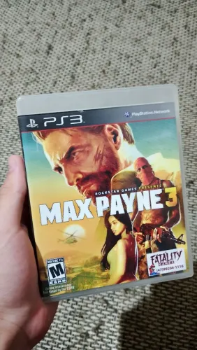 Max Payne 3 para PS3 - Completo e Original 