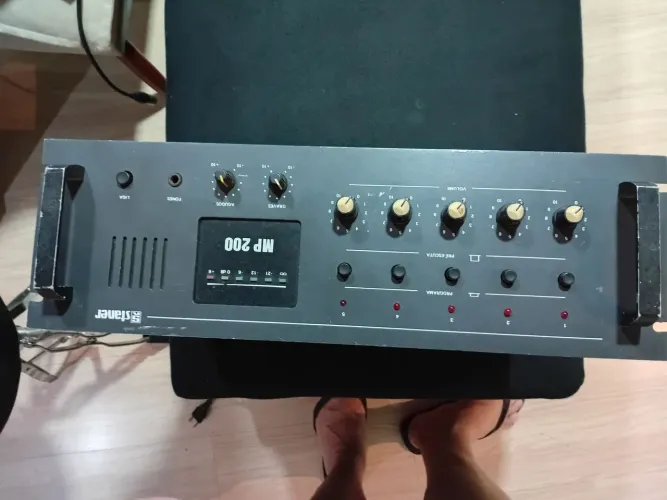 Amplificador staner mp200 5 canais antigo