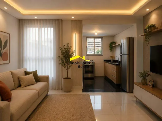 Apartamento para aluguel, 2 quartos, 1 suíte, 2 vagas, Salgado Filho - Belo Horizonte/MG
