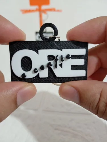 KIT 10 CHAVEIROS ORE E CONFIE FEITO EM 3D