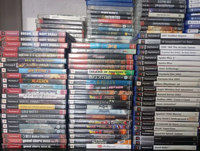 Jogos originais para PS2 (leia a descrição)