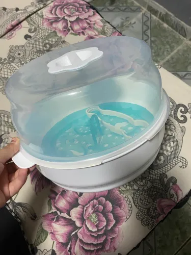 Esterilizador de mamadeira e chupeta de microondas 