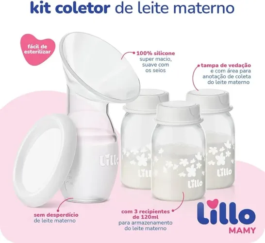 Coletor de leite materno
