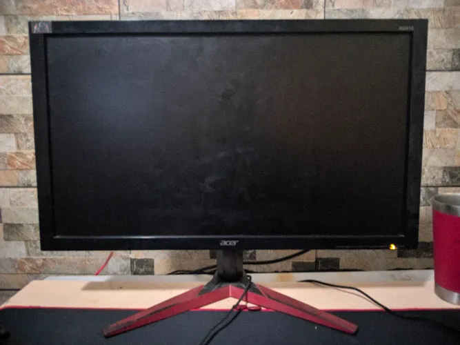 Monitor Gamer Acer KG241Q 144Hz 1ms (Sucata / Peças / Placa Lógica OK!)