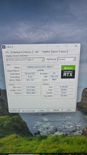 PLACA DE VIDEO RTX 3060ti