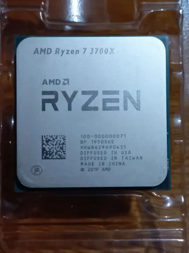 Processador AMD Ryzen 7 3700x 8 núcleos 65W AM4 - Veja descrição