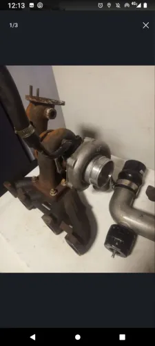 Vendo kit turbo motor AP fluxo cruzado!! Leia atentamente 