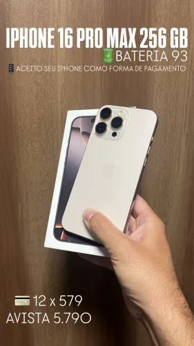 IPHONE 16 PRO MAX 256 GB 