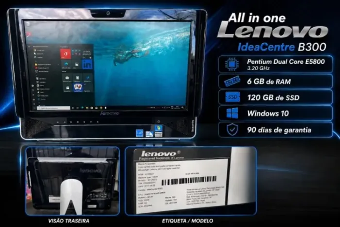 ALL IN ONE Lenovo Pentium Dual-Core E5800