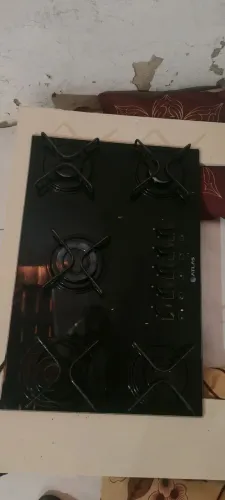 Fogão cooktop em ótimo estado acompanha a pedra de mármore 