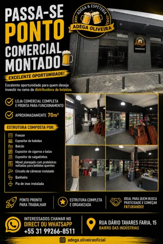 Passo ponto comercial 