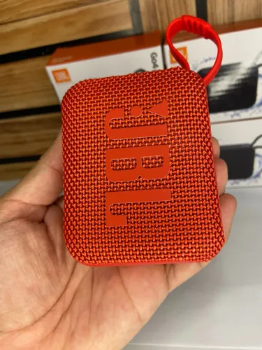Caixa de Som Bluetooth GO4 Pro Portátil vermelho