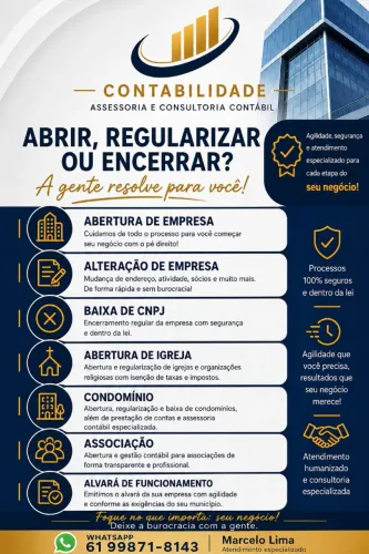 Abertura CNPJ, Empresa, Igreja, Condomínio