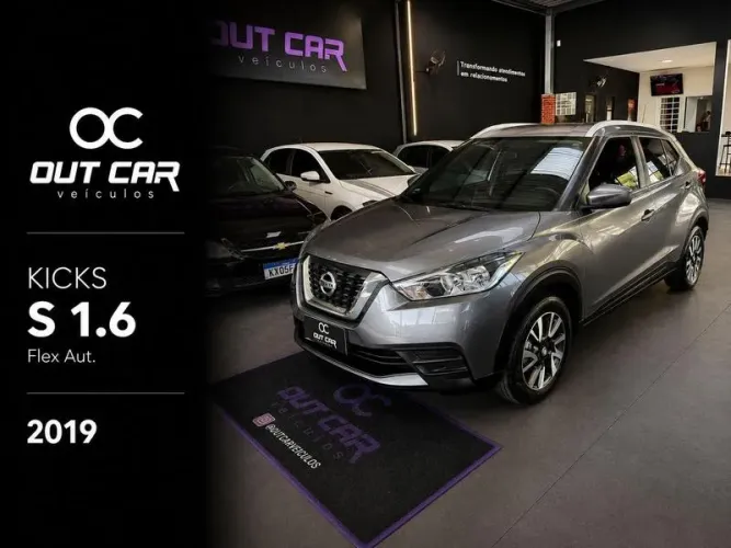 Nissan Kicks S 1.6 16V Flex 5P Aut. 2019
