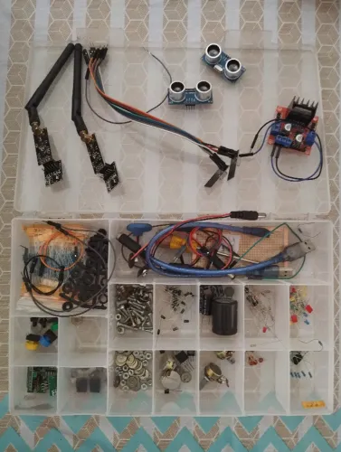 Kit de Eletronica e Robótica