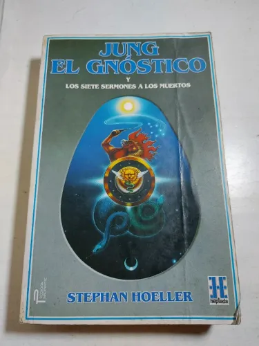 Raríssimo livro Jung El Gnóstico, de Stephan Hoeller, editora Heptada, em espanhol 