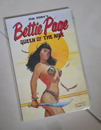 Bettie Page Queen Of The Nile Arte de Jim Silke