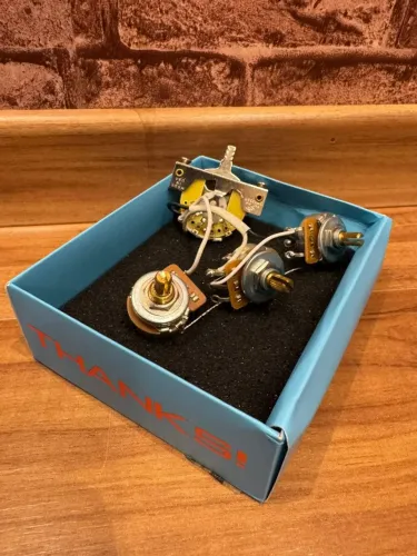 Kit Elétrica Jonh Mayer Knobs e Chave Seletora 5 posições DiMarzio USA