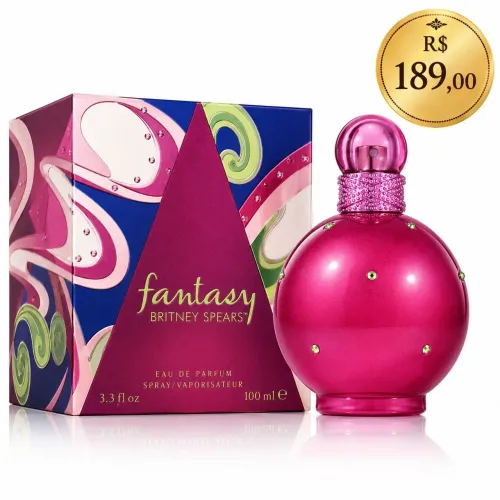Perfume Feminino Fantasy Britney Spears 100ml - Original Lacrado
