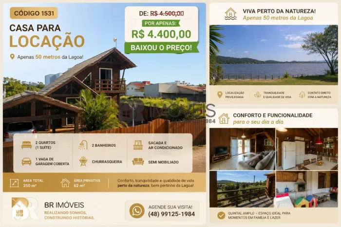 Casa Para aluguel 2 quartos - Alto Arroio