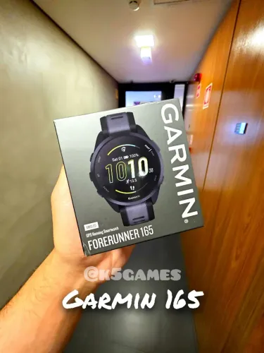 Garmin Forerunner 165 Roxo Lacrado - ATENÇÃO ABC SP 