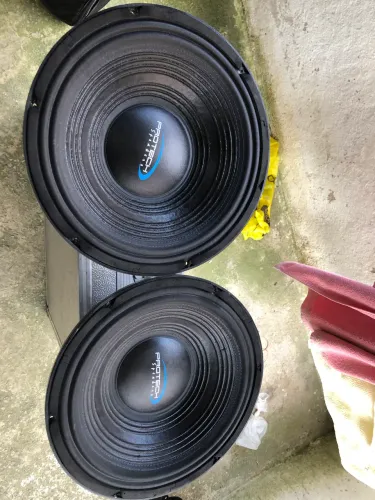 Par de falante Subgrave 1000w 