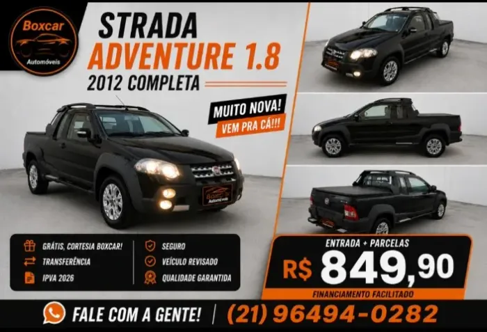 Fiat Strada Adventure 1.8/ 1.8 Locker Flex CE 2012