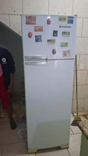 Geladeira continental dúplex não entrego.