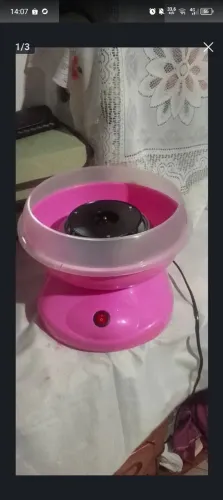 Mini máquina de algodão doce 