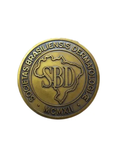 Medalha Sociedade Brasileira de Dermatologia anos 80