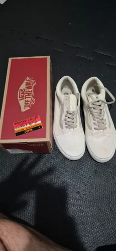 Tenis Vans Old Skool Pop Marshmallow (Tamanho 41) - ORIGINAL 