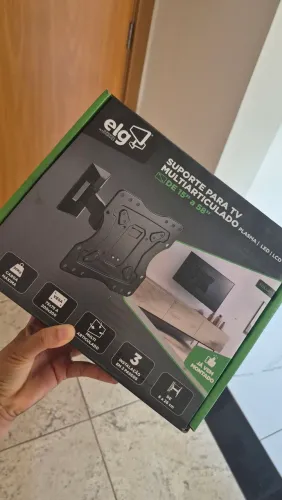 Suporte de Parede Multiarticulado com Movimentação Total para TVs de 15'' a 58''