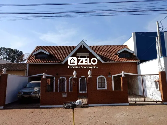 Casa para Aluguel em Sumaré/SP (Parque Manoel de Vasconcelos) - 5 Quartos, 1 Suíte, 4 Vaga