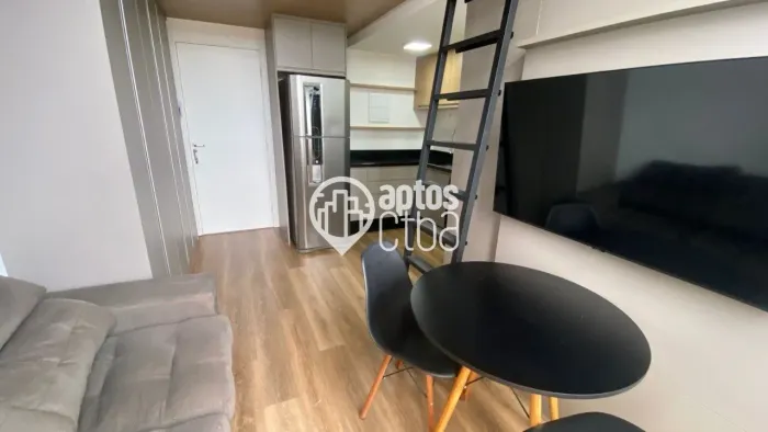 Studio duplex mobiliado para locação, Ecoville, Curitiba, PR