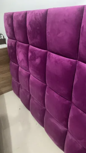  penteadeira Camarim branca com rosa sob medida novinha 9 gavetas iluminação embutida 