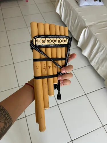 flauta de pã peruana